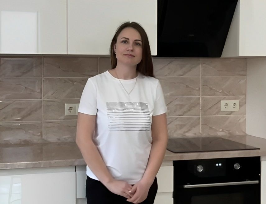 Белая кухня для Натальи